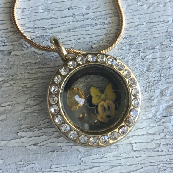 Jewelry - Small Gold plated Mikey Memory Locket